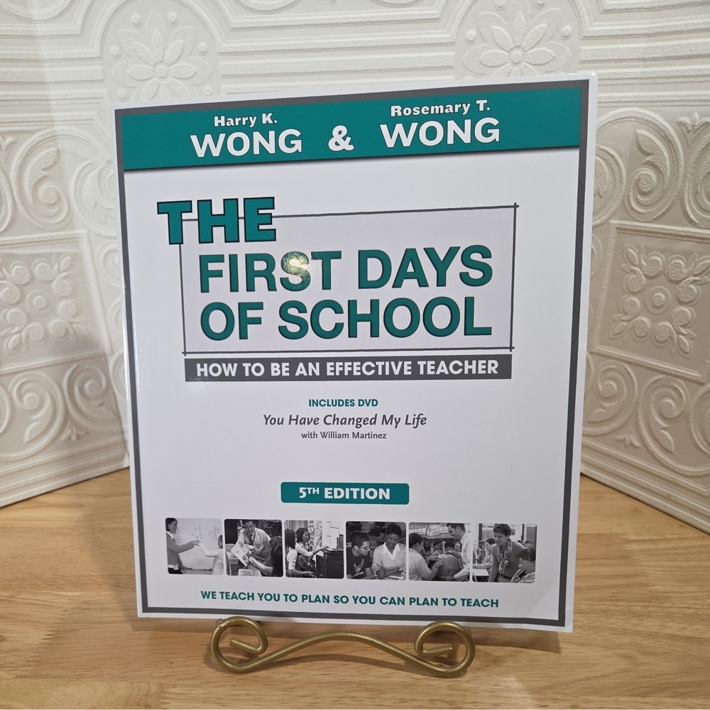 THE First Days of School: How to Be - Paperback, by Wong Harry K; - Very Good p